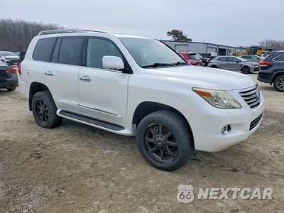 Czwarte zdjęcie samochodu z boku: 2009 LEXUS LX 570 VIN:JTJHY00W294025937 - miniatura