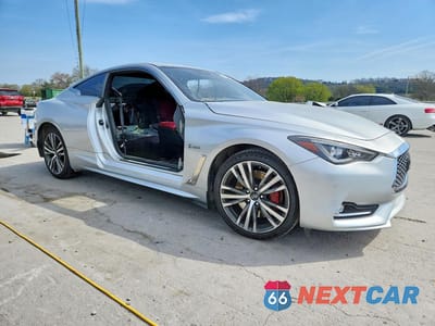 Czwarte zdjęcie samochodu z boku: 2019 INFINITI Q60 RED SPORT 400 VIN:JN1FV7ELXKM440572 - miniatura