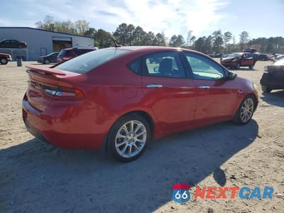 Trzecie zdjęcie samochodu z tyłu: 2014 DODGE DART LIMITED VIN:1C3CDFCB5ED699650 - miniatura