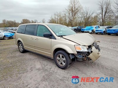 Czwarte zdjęcie samochodu z boku: 2010 DODGE GRAND CARAVAN SE VIN:2D4RN4DE9AR303620 - miniatura