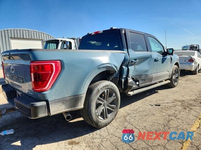 Trzecie zdjęcie samochodu z tyłu: 2023 FORD F150 SUPERCREW VIN:1FTEW1C80PKD00065 - miniatura