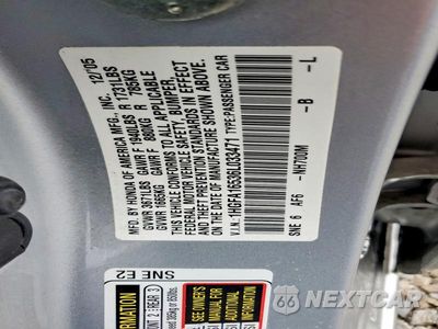 Zdjęcie 12 z 12 samochodu: 2006 HONDA CIVIC LX VIN:1HGFA16536L033471 - miniatura