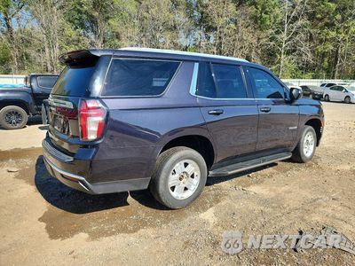 Trzecie zdjęcie samochodu z tyłu: 2022 CHEVROLET TAHOE C1500 LS VIN:1GNSCMKD1NR147039 - miniatura