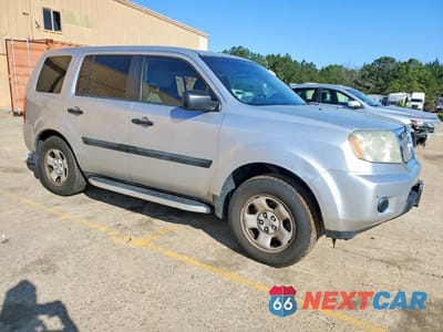 Czwarte zdjęcie samochodu z boku: 2011 HONDA PILOT LX VIN:5FNYF3H27BB044381 - miniatura