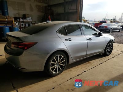 Trzecie zdjęcie samochodu z tyłu: 2016 ACURA TLX VIN:19UUB2F3XGA003809 - miniatura