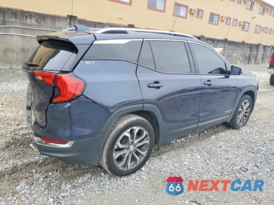 Trzecie zdjęcie samochodu z tyłu: 2019 GMC TERRAIN SLT VIN:3GKALPEX8KL302625 - miniatura
