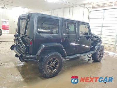 Trzecie zdjęcie samochodu z tyłu: 2013 JEEP WRANGLER UNLIMITED SAHARA VIN:1C4BJWEG8DL509580 - miniatura