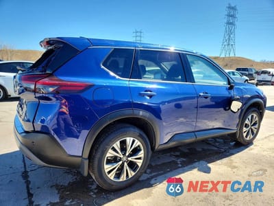 Trzecie zdjęcie samochodu z tyłu: 2021 NISSAN ROGUE SV VIN:JN8AT3BB1MW223540 - miniatura