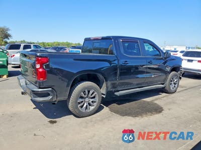 Trzecie zdjęcie samochodu z tyłu: 2020 CHEVROLET SILVERADO C1500 RST VIN:3GCPWDED3LG197133 - miniatura