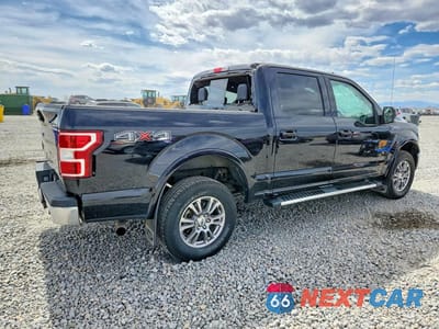 Trzecie zdjęcie samochodu z tyłu: 2019 FORD F150 SUPERCREW VIN:1FTEW1E58KFD05101 - miniatura