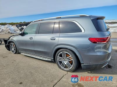 Drugie zdjęcie samochodu z przodu: 2021 MERCEDES-BENZ GLS 450 4MATIC VIN:4JGFF5KE1MA565237 - miniatura