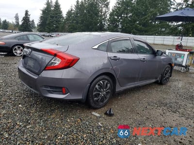 Trzecie zdjęcie samochodu z tyłu: 2018 HONDA CIVIC LX VIN:2HGFC2F68JH504058 - miniatura