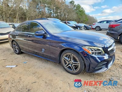 Czwarte zdjęcie samochodu z boku: 2019 MERCEDES-BENZ C 300 4MATIC VIN:55SWF8EB0KU283164 - miniatura