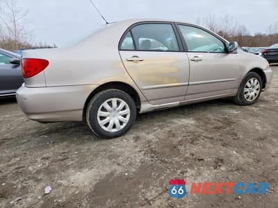 Trzecie zdjęcie samochodu z tyłu: 2003 TOYOTA COROLLA LE VIN:2T1BR32E43C144184 - miniatura