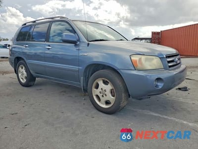 Czwarte zdjęcie samochodu z boku: 2006 TOYOTA HIGHLANDER SPORT VIN:JTEGP21A460125407 - miniatura