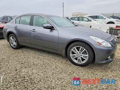 Czwarte zdjęcie samochodu z boku: 2011 INFINITI G37 SEDAN X VIN:JN1CV6AR5BM401217 - miniatura