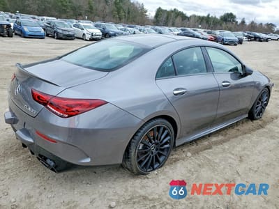 Trzecie zdjęcie samochodu z tyłu: 2022 MERCEDES-BENZ CLA AMG 35 4MATIC VIN:W1K5J5BB0NN274295 - miniatura