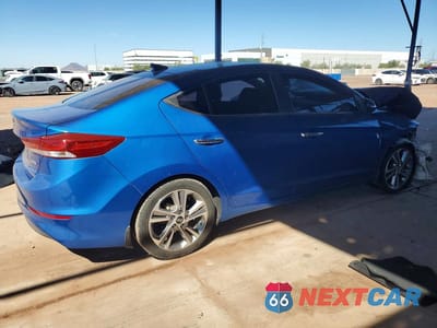 Trzecie zdjęcie samochodu z tyłu: 2017 HYUNDAI ELANTRA LIMITED VIN:KMHD84LF0HU264546 - miniatura