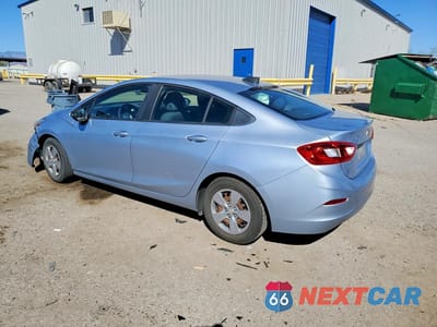 Drugie zdjęcie samochodu z przodu: 2017 CHEVROLET CRUZE LS VIN:1G1BC5SM3H7164223 - miniatura