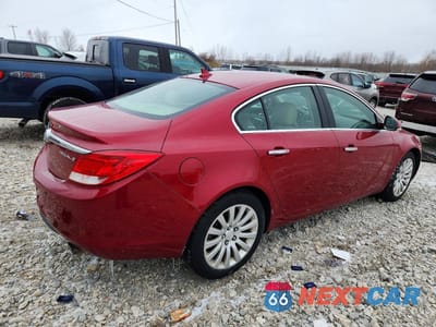 Trzecie zdjęcie samochodu z tyłu: 2013 BUICK REGAL PREMIUM VIN:2G4GT5GV4D9189389 - miniatura