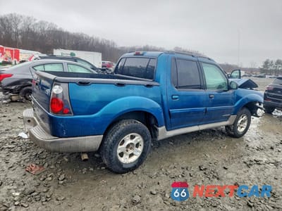 Trzecie zdjęcie samochodu z tyłu: 2001 FORD EXPLORER SPORT TRAC VIN:1FMZU67E01UC63000 - miniatura