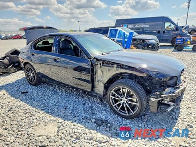 Czwarte zdjęcie samochodu z boku: 2019 BMW 330XI VIN:WBA5R7C51KAJ81504 - miniatura