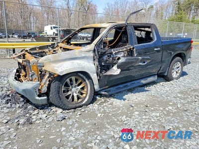 2021 CHEVROLET SILVERADO K1500 LTZ 1GCUYGEDXMZ223016 - główne zdjęcie licytacji z USA - miniatura