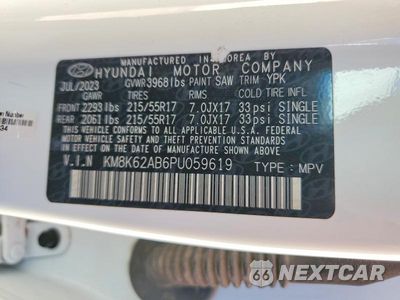 Zdjęcie 13 z 13 samochodu: 2023 HYUNDAI KONA SEL VIN:KM8K62AB6PU059619 - miniatura