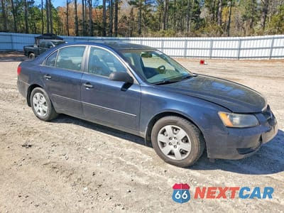 Czwarte zdjęcie samochodu z boku: 2007 HYUNDAI SONATA GLS VIN:5NPET46CX7H281727 - miniatura