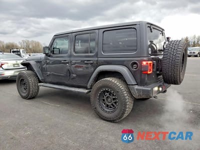 Drugie zdjęcie samochodu z przodu: 2020 JEEP WRANGLER UNLIMITED SPORT VIN:1C4HJXDN1LW184803 - miniatura
