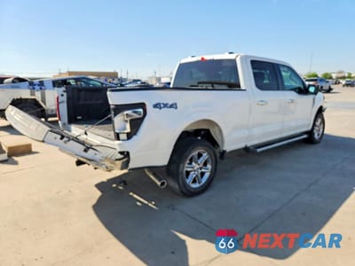 Trzecie zdjęcie samochodu z tyłu: 2024 FORD F150 XLT VIN:1FTFW3L50RKF53914 - miniatura