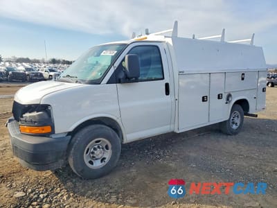 2018 CHEVROLET EXPRESS UTILITY / SERVICE TRUCK 1GB0GRFG7J1244801 - główne zdjęcie licytacji z USA - miniatura