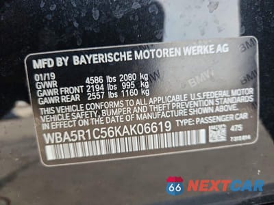 Zdjęcie 13 z 13 samochodu: 2019 BMW 330I VIN:WBA5R1C56KAK06619 - miniatura