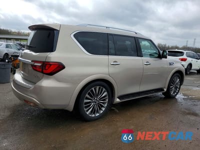 Trzecie zdjęcie samochodu z tyłu: 2018 INFINITI QX80 BASE VIN:JN8AZ2NC8J9440204 - miniatura
