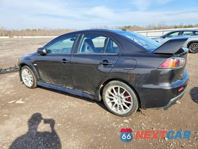 Drugie zdjęcie samochodu z przodu: 2014 MITSUBISHI LANCER EVOLUTION GSR VIN:JA32W8FV4EU007167 - miniatura