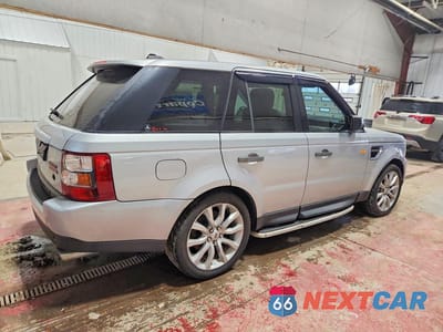 Trzecie zdjęcie samochodu z tyłu: 2007 LAND ROVER RANGE ROVER SPORT SUPERCHARGED VIN:SALSH23447A989946 - miniatura