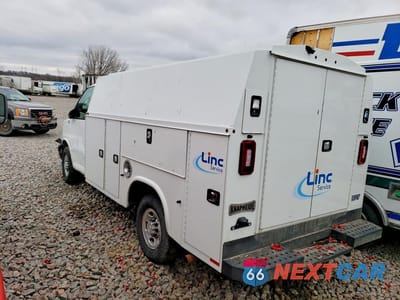 Drugie zdjęcie samochodu z przodu: 2021 CHEVROLET EXPRESS UTILITY / SERVICE TRUCK VIN:1GB0GRF73M1307851 - miniatura