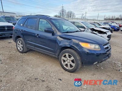Czwarte zdjęcie samochodu z boku: 2007 HYUNDAI SANTA FE SE VIN:5NMSH13E47H119307 - miniatura