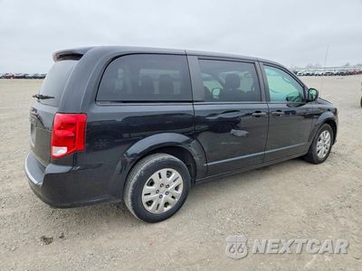 Trzecie zdjęcie samochodu z tyłu: 2019 DODGE GRAND CARAVAN SE VIN:2C4RDGBG8KR807597 - miniatura