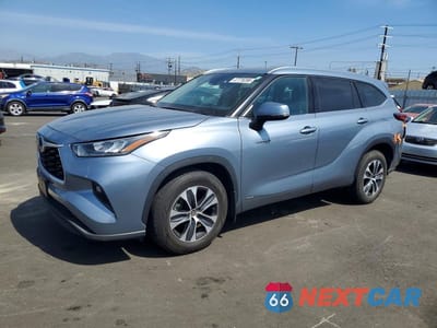 2020 TOYOTA HIGHLANDER HYBRID XLE 5TDHBRCH0LS006949 - główne zdjęcie licytacji z USA - miniatura