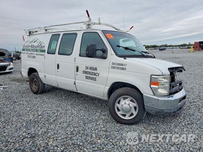 Czwarte zdjęcie samochodu z boku: 2014 FORD E150 UTILITY / SERVICE VAN VIN:1FTNE1EWXEDA59440 - miniatura