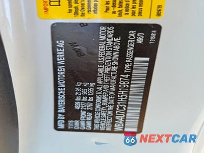 Zdjęcie 12 z 12 samochodu: 2017 BMW 430I VIN:WBA4U7C31H5H19874 - miniatura