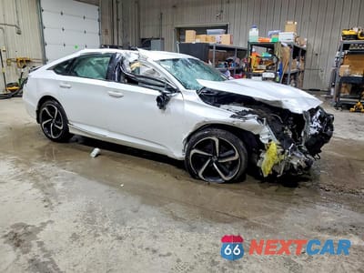 Czwarte zdjęcie samochodu z boku: 2022 HONDA ACCORD SPORT VIN:1HGCV1F3XNA111972 - miniatura