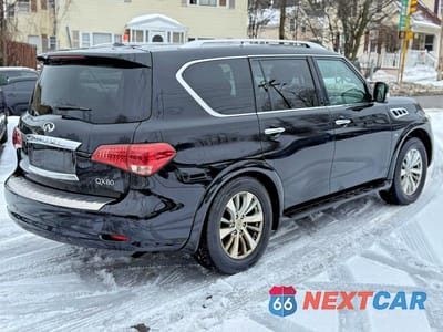 Trzecie zdjęcie samochodu z tyłu: 2017 INFINITI QX80 BASE VIN:JN8AZ2NE9H9154342 - miniatura