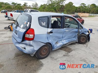 Trzecie zdjęcie samochodu z tyłu: 2008 HONDA FIT VIN:JHMGD38488S046234 - miniatura