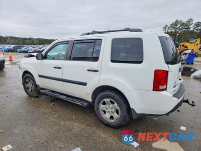 Drugie zdjęcie samochodu z przodu: 2013 HONDA PILOT LX VIN:5FNYF4H23DB055693 - miniatura