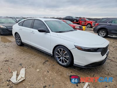 Czwarte zdjęcie samochodu z boku: 2023 HONDA ACCORD HYBRID SPORT-L VIN:1HGCY2F71PA015974 - miniatura
