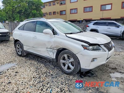 Czwarte zdjęcie samochodu z boku: 2015 LEXUS RX 350 BASE VIN:JTJBK1BA7F2467750 - miniatura