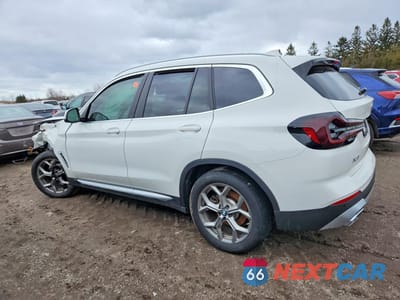 Drugie zdjęcie samochodu z przodu: 2023 BMW X3 VIN:5UX53DP05P9R62129 - miniatura