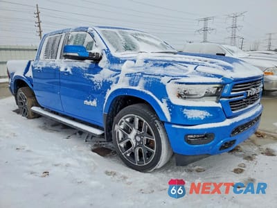 Czwarte zdjęcie samochodu z boku: 2020 RAM 1500 LARAMIE VIN:1C6SRFJT6LN351553 - miniatura